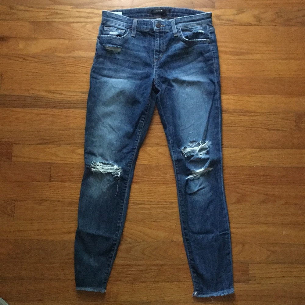 Joe’s skinny ripped jeans